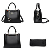 Bolsas de ombro crossbody de 3 camadas