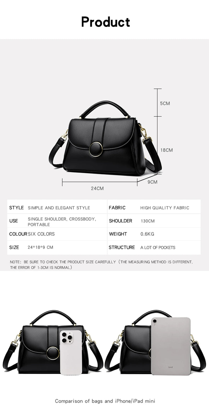 Crossbody Luxo Feminino
